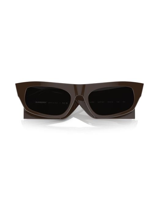 Burberry Black Be4385 403787 Sunglasses Plastic Geometric