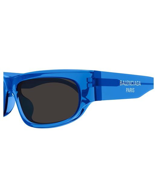 Balenciaga Blue Bb0388S 003 Sunglasses Acetate Squared