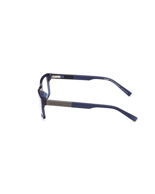 Timberland Black Tb50001-H 020 Optical Frames Injected Squared Normal for men
