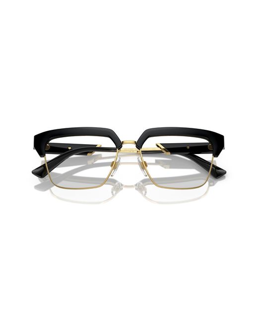 Dolce & Gabbana Black Dg5103 501 Optical Frames Injected Transparent Squared Normal for men