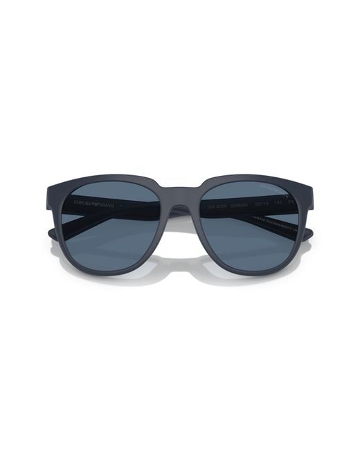 Emporio Armani Black Ea4205 508880 Sunglasses Injected Pantos Normal for men