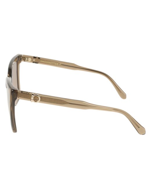 Ferragamo Black Sf2085Se 232 Sunglasses Acetate Squared Normal