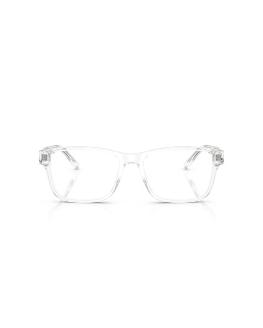 Emporio Armani Black Ea3239 6344 Optical Frames Acetate Squared Normal for men