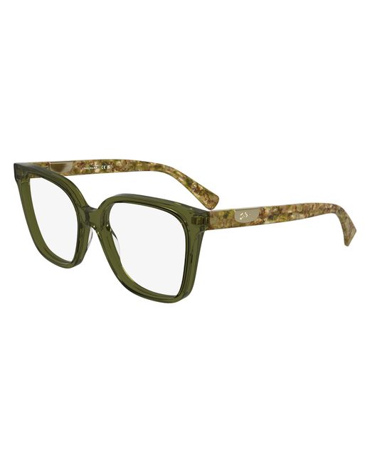 Longchamp Black Lo2765 319 Optical Frames Acetate Squared Normal