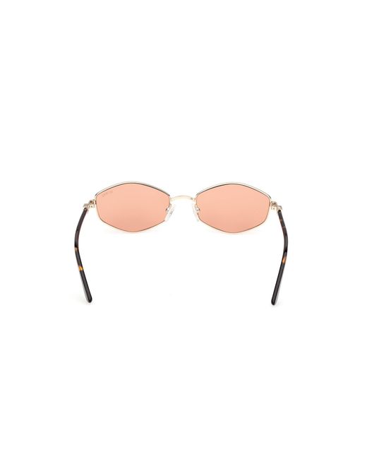 Guess Black Gu00289 32E Sunglasses Metal Geometric Normal