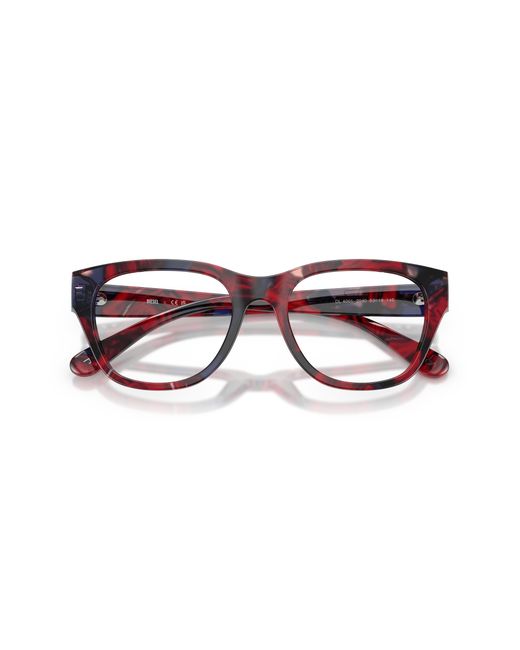 DIESEL Black Dl4001 2040 Optical Frames Acetate Transparent Squared Normal