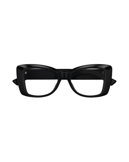 Gucci Black Gg1697O 003 Optical Frames Acetate Transparent Squared