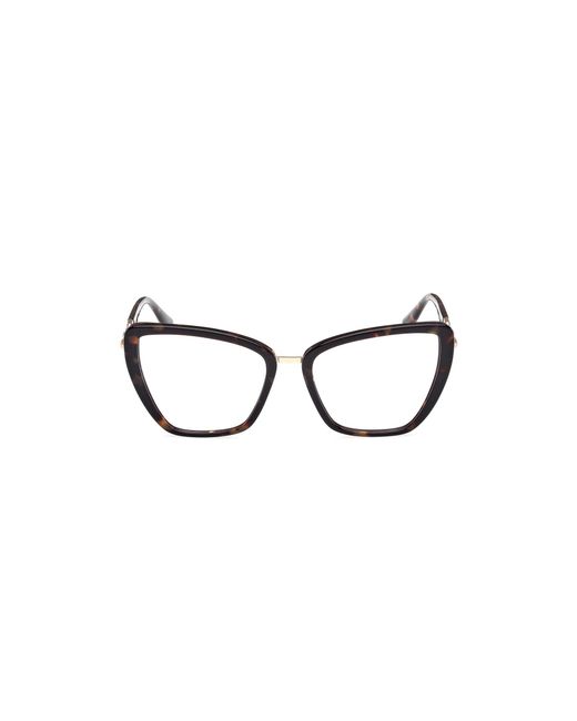 Guess Black Gu50180 001 Optical Frames Acetate Cat Eye Normal