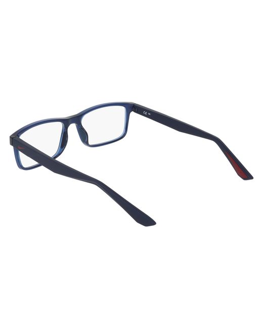 Nike Black 7416 410 Optical Frames Bio-Injected Squared Normal for men