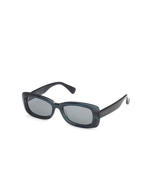 Max Mara Black Mm0197 64N Sunglasses Acetate Squared Normal