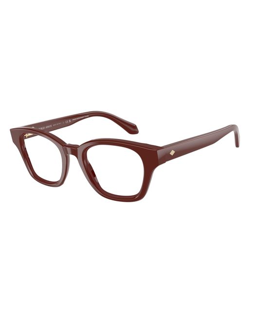 Giorgio Armani Black Ar7274 6221 Optical Frames Acetate Pillow Normal for men