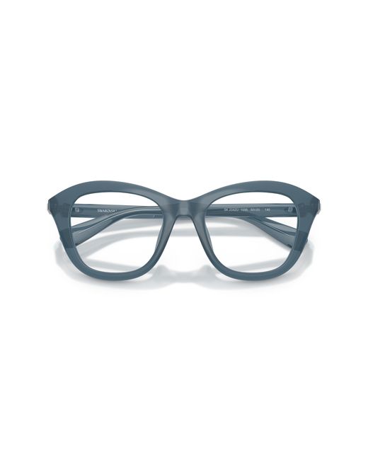 Swarovski Black Sk2042U 1035 Optical Frames Injected Cat Eye Normal