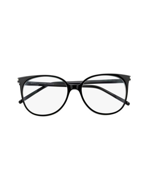 Saint Laurent Black Sl 39 001 Optical Frames Acetate Round