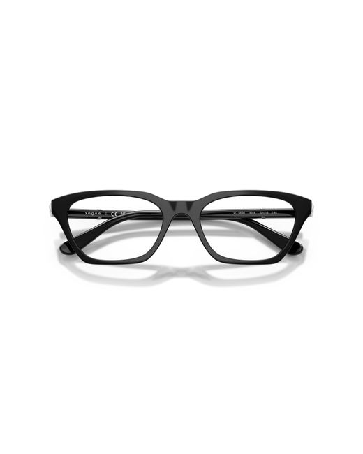 Vogue Eyewear Black Vo5698 W44 Optical Frames Nylon Transparent Cat Eye Normal