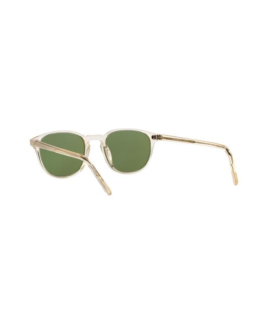 Oliver Peoples Black Ov5219S Fairmont Sun 109452 Sunglasses Acetate Squared Normal for men