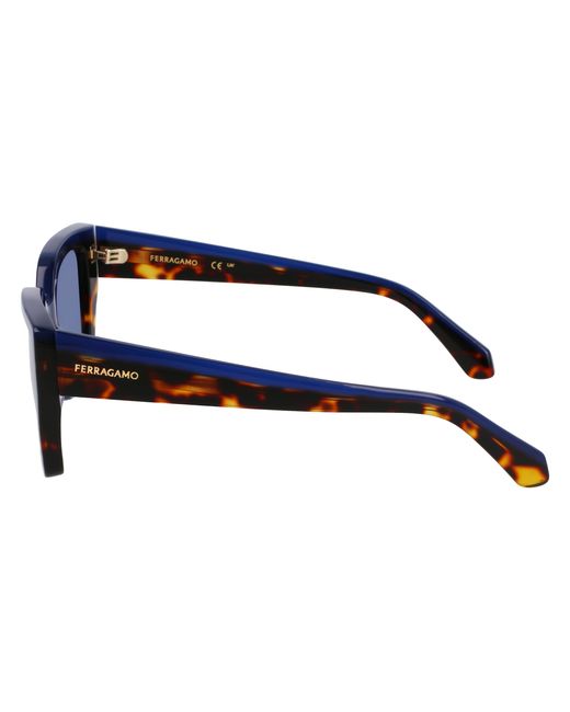 Ferragamo Black Sf2035S 424 Sunglasses Acetate Butterfly Normal