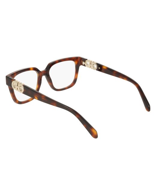 Ferragamo Black Sf3056 240 Optical Frames Acetate Squared Normal