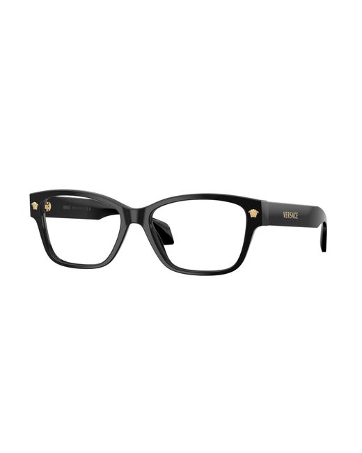 Versace Black Ve3392 Gb1 Optical Frames Acetate Transparent Cat Eye Normal