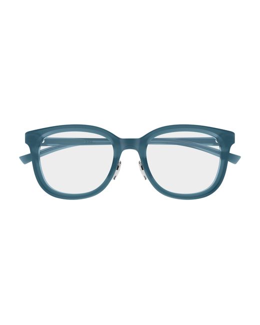 Gucci Black Gg1949Ok 003 Optical Frames Acetate Transparent Round for men