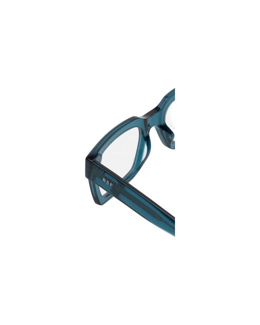 Retrosuperfuture Black Qaq Numero 144 Optical Frames Acetate Squared