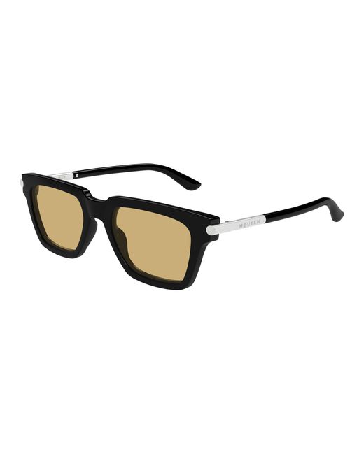McQueen Black Am0519S 003 Sunglasses Acetate Squared for men