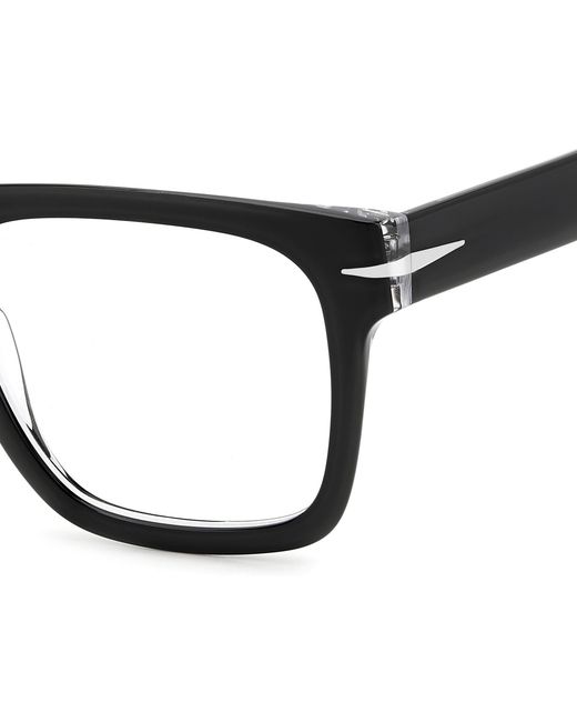 David Beckham Black Db 7020/Flat 7C5 Optical Frames Acetate Squared for men
