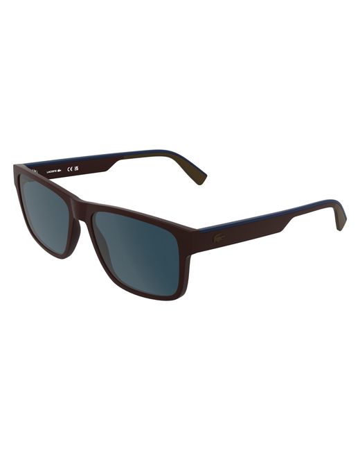 Lacoste Black L6076S 601 Sunglasses Bio-Injected Squared Normal for men