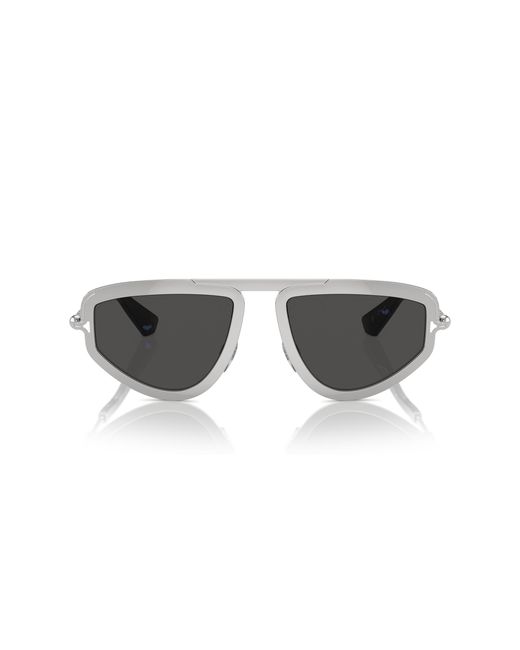 Burberry Black Be3150 100587 Sunglasses Metal Geometric Normal for men