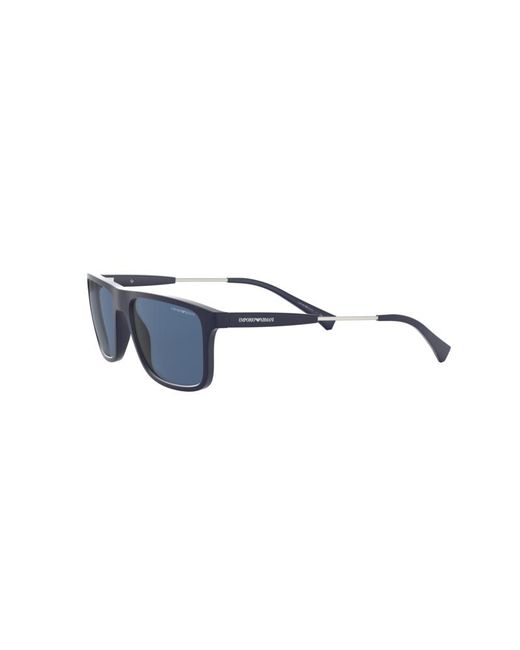 Emporio Armani Black Ea4151 575480 Sunglasses Injected Squared Normal for men