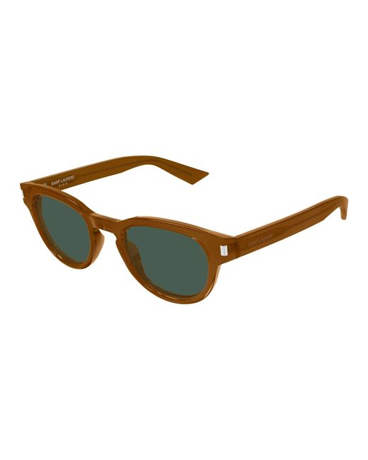 Saint Laurent Black Sl 876 005 Sunglasses Acetate Round for men