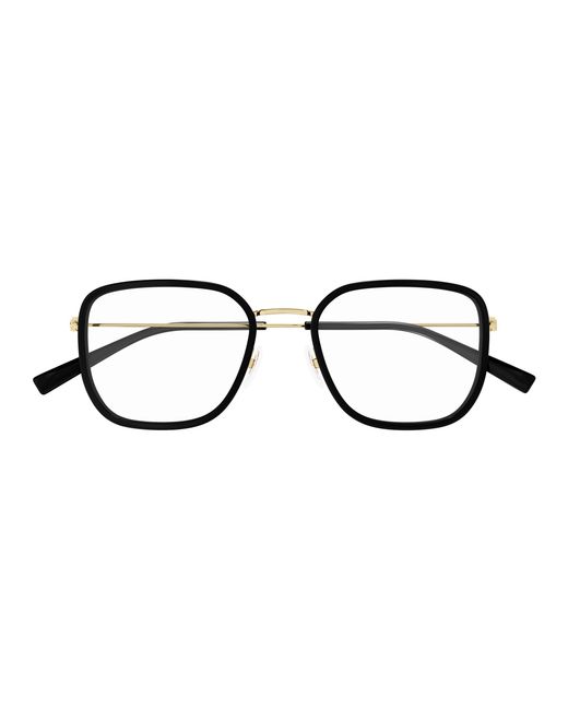 Gucci Black Gg1852Oa 001 Optical Frames Injected Transparent Squared