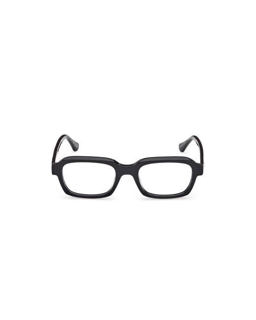 Web Black We5466 001 Optical Frames Acetate Squared Normal for men