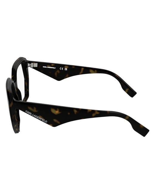 Karl Lagerfeld Black Kl6213 240 Optical Frames Bio-Inject Squared Normal