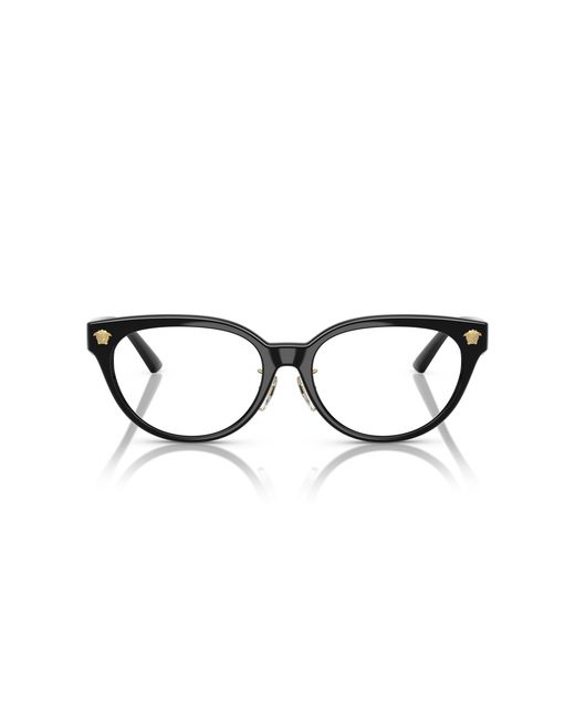 Versace Black Ve3370D Gb1 Optical Frames Injected Squared Normal