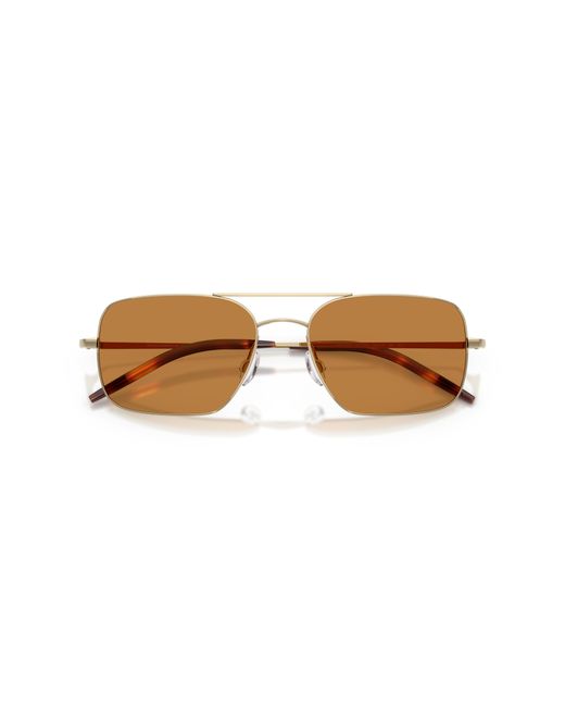 Oliver Peoples Black Ov1373S Victory Ii 503553 Sunglasses Metal Squared Normal