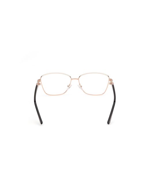 Guess Black Gu50179 028 Optical Frames Metal Squared Normal