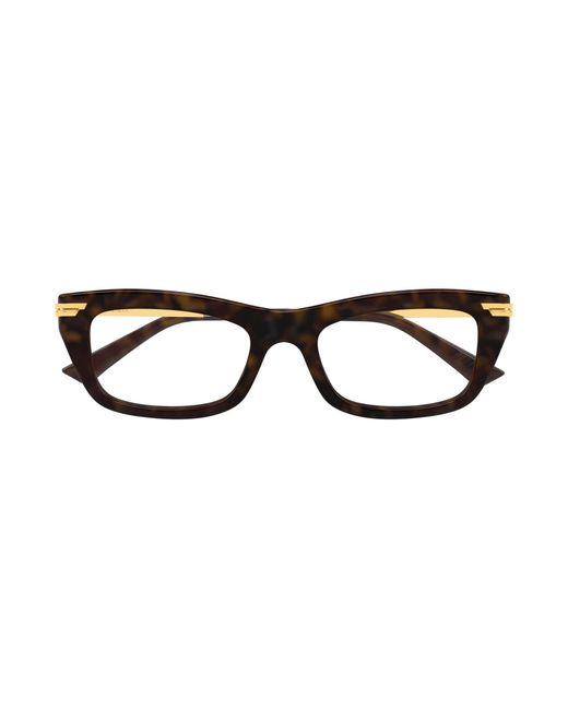 Bottega Veneta Black Bv1371O 002 Optical Frames Acetate Transparent Squared