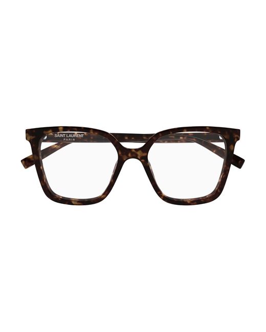 Saint Laurent Black Sl 910 002 Optical Frames Acetate Transparent Cat Eye