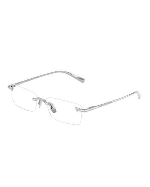 Tiffany & Co Black Tf1177Kb 6237 Optical Frames Metal Transparent Squared Normal