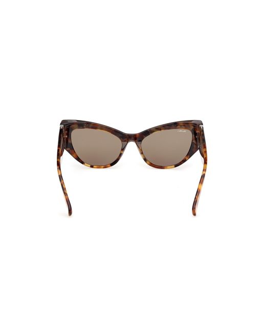 Max Mara Black Mm0192 56J Sunglasses Acetate Cat Eye Normal