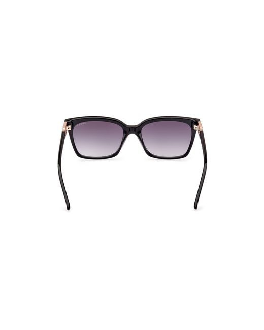 Guess Black Gu7869 01B Sunglasses Injected Squared Normal Shaded