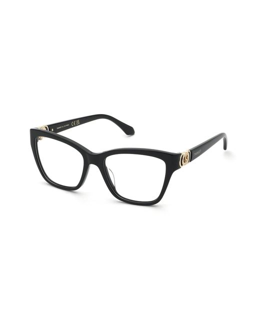 Twinset Black Vtw072 700 Optical Frames Acetate Squared