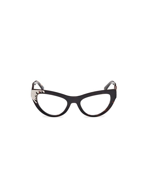 Guess Black Gm50036 052 Optical Frames Acetate Cat Eye Normal
