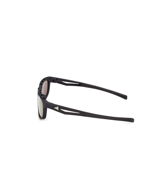 Adidas Originals Black Sp0126 Dromeas 02G Sunglasses Injected Geometric Normal