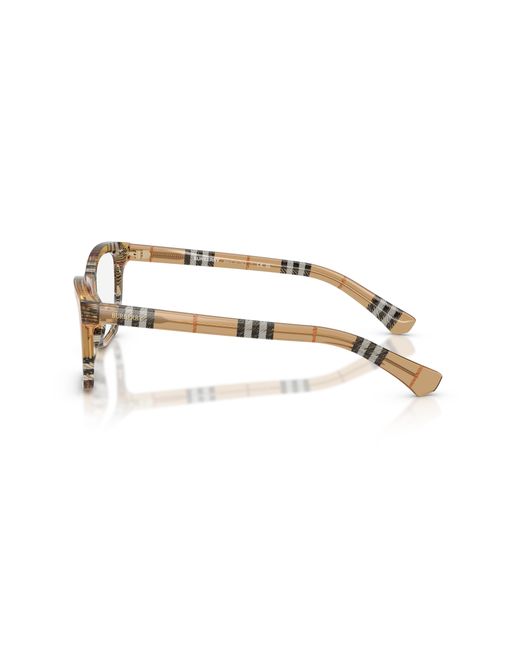 Burberry Black Be2440 4163 Optical Frames Acetate Squared Normal