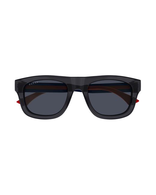 Gucci Black Gg1991S 004 Sunglasses Acetate Squared for men