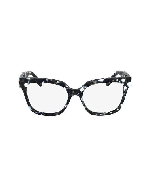 Karl Lagerfeld Black Kl6190 016 Optical Frames Acetate Squared Normal