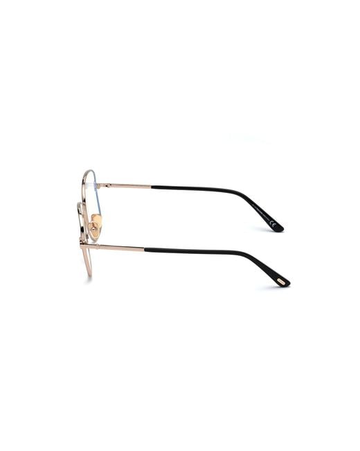 Tom Ford Black Ft5685-B 001 Optical Frames Metal Geometric Normal
