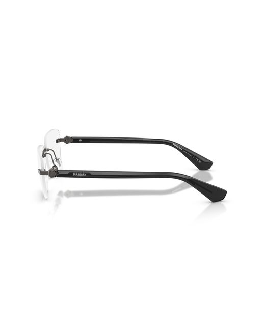 Burberry Black Be1392 1316 Optical Frames Metal Squared Normal for men