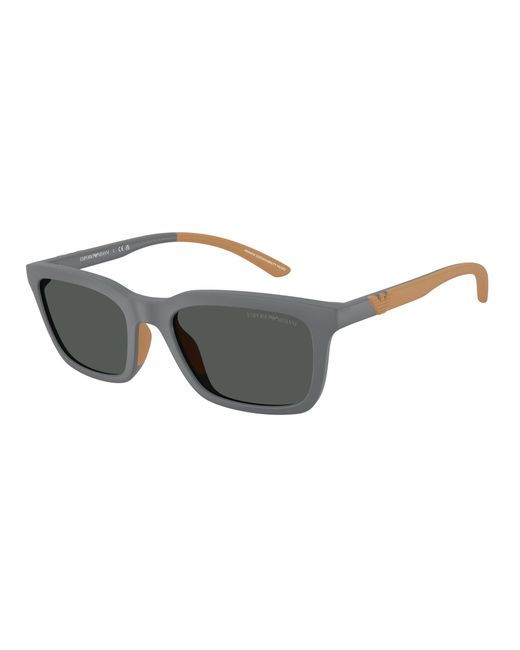 Emporio Armani Black Ea4249U 626187 Sunglasses Injected Squared Normal for men